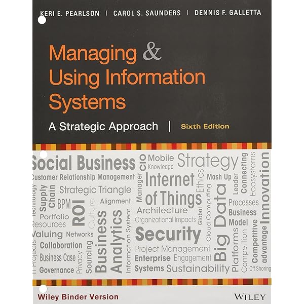 Managing and Using Information Systems: A Strategic Approach
